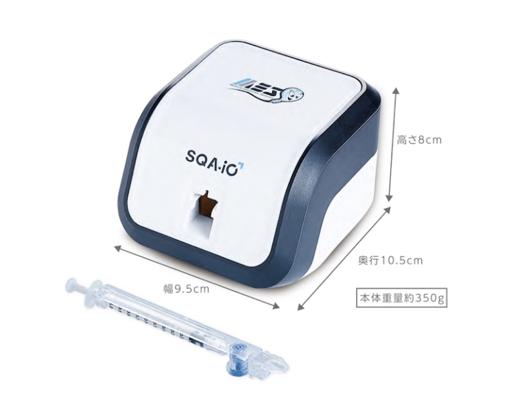 画像：クラウド型新規精液検査機器SQA-iO